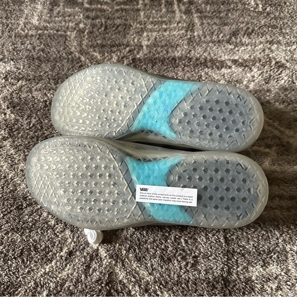 NWT Vans Ultimate Waffle UltraCush Sneakers Black Yellow Translucent Check - Picture 6 of 8